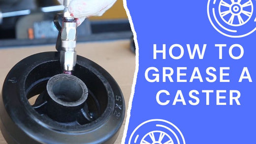 How to grease a caster?