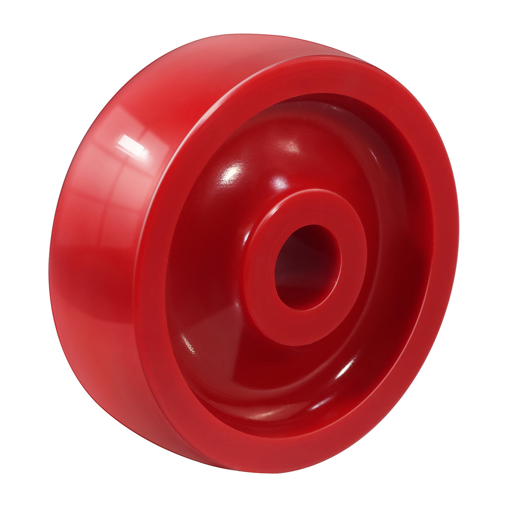 Solid Polyurethane Wheels, Caster Replacement Wheel, Heavy Duty Caster-750LB Capacity, Precision Bearings, No-Marking, Resistant Chemicals